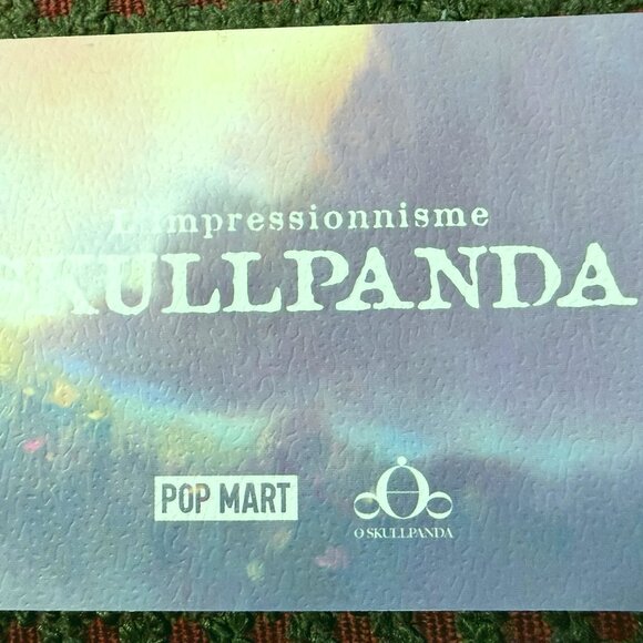 POP MART Skullpanda L'impressionnisme Series - AMBER - OPEN BOX - Authentic - Picture 9 of 11